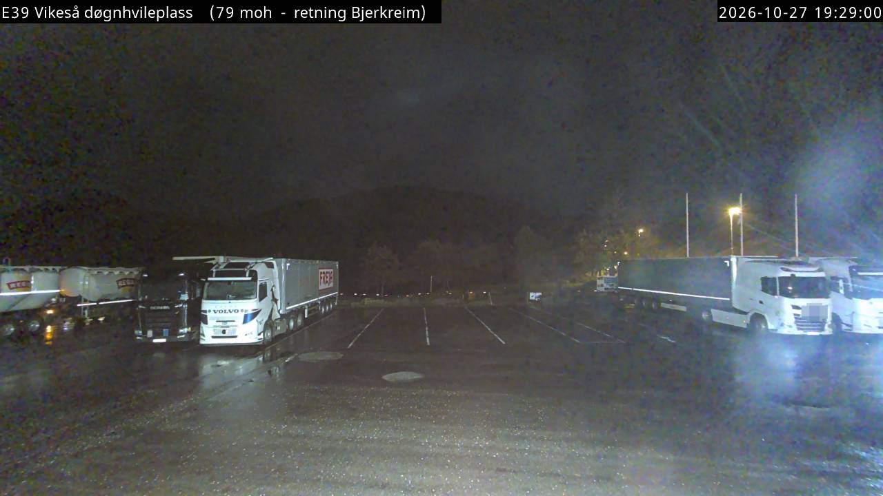 Caméra routière Vikeså døgnhvileplass