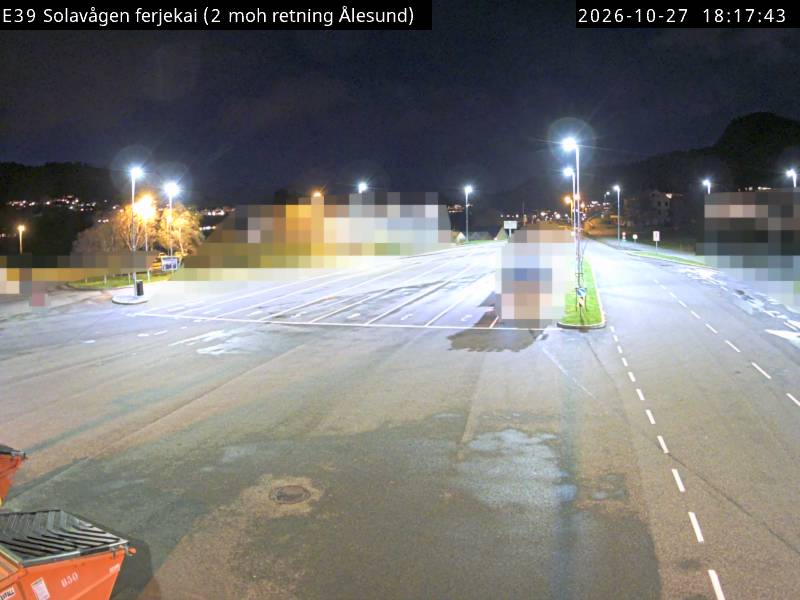 Caméra routière Embarcadère de Solavågen
