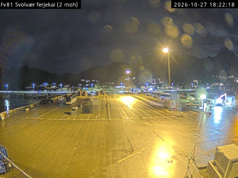 Caméra routière Embarcadère de Svolvær