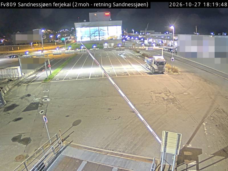 Caméra routière Embarcadère de Sandnessjøen