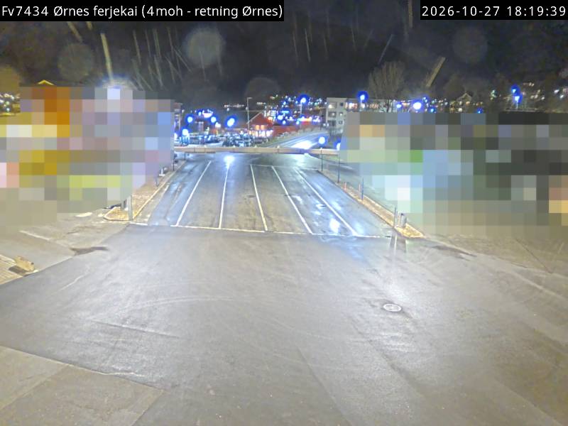 Caméra routière Embarcadère de Ørnes