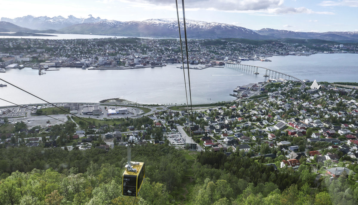 tenaz revisión almohadilla Cable Car in Tromsø - Fjellheisen