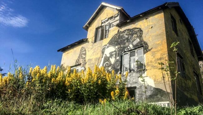 Arte urbano de Pøbel Gimsøy
