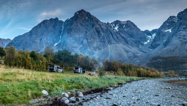 Kjosen Alpes de Lyngen