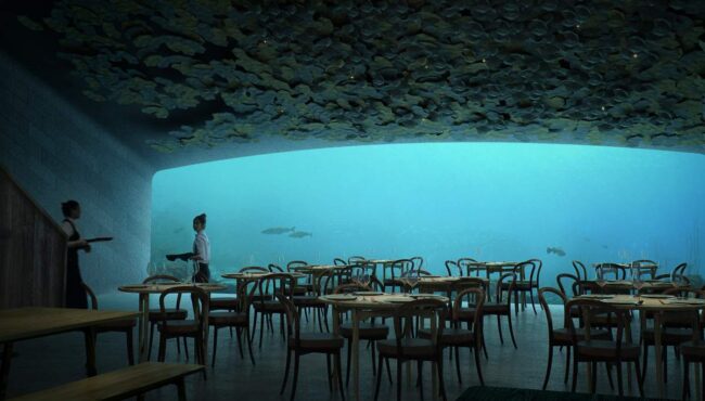Restaurante submarino - Under - Lindesnes