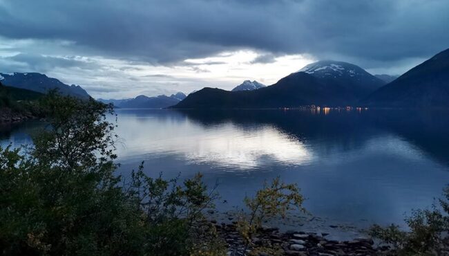 Skibotnveien en Kåfjord