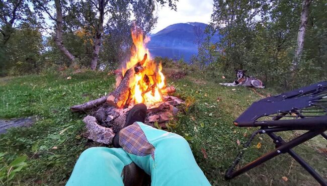 Skibotnveien en Kåfjord