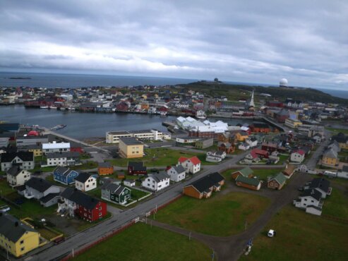 Tusenårsstien in Vardø